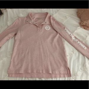 Vineyard vines quarter button down jacket